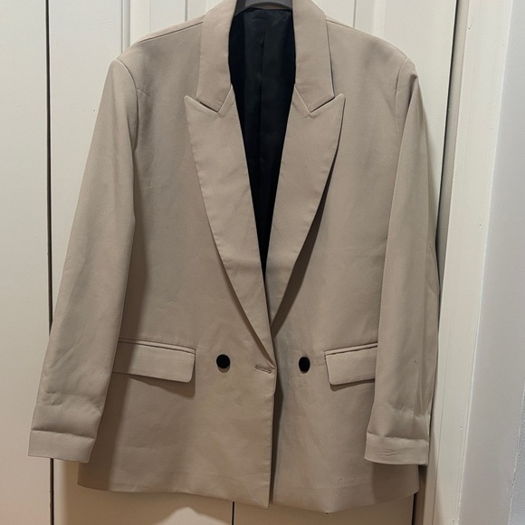 Jackets & Blazers - Classic Beige Women's Blazer